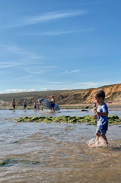 Brook Bay on the Isle of Wight