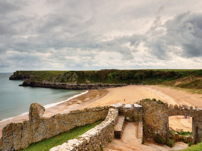 Beach in Wales
